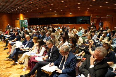 La platea dell'evento del 24 giugno co-organizzato col Difensore Civico della Regione Emilia - Romagna